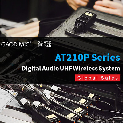 [System Intro.]  AT210P Series Digital Audio Wireless UHF System